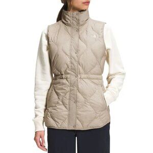 NORTH FACE (TNF) XL Westcliffe Down Vest Quilted Mock Neck Cinch Waist 600 Fill